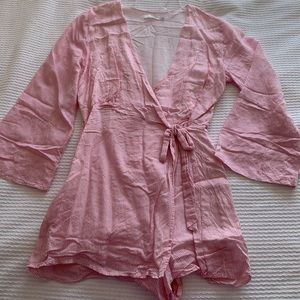 Wrap Skirt Romper